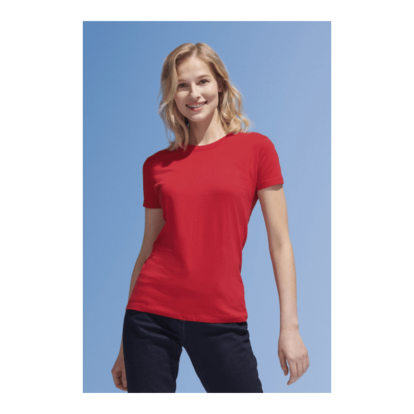 SOL'S | T-Shirt de Gola Redonda Senhora SOL'S | T-Shirt de Gola Redonda Senhora